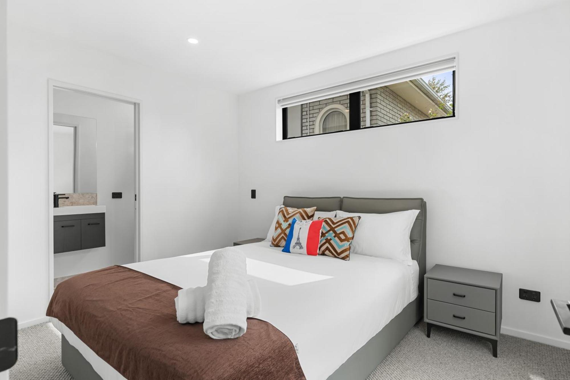 Deluxe Downtown Residence 3 Bed 3 Bath Christchurch Exterior foto